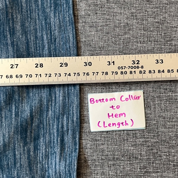 Lululemon Pulse Slub Henley Lightweight Rulu Shirt - Men's Size XL - Blue - Picture 8 of 9